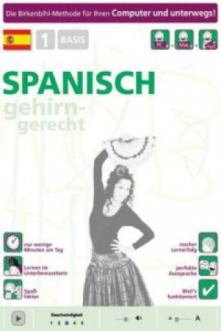 Spanisch gehirn-gerecht, 1 Basis, CD-ROM