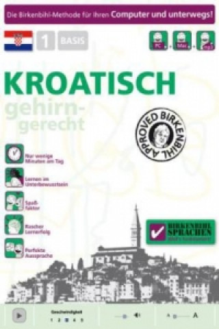 Kroatisch gehirn-gerecht, 1 Basis, CD-ROM