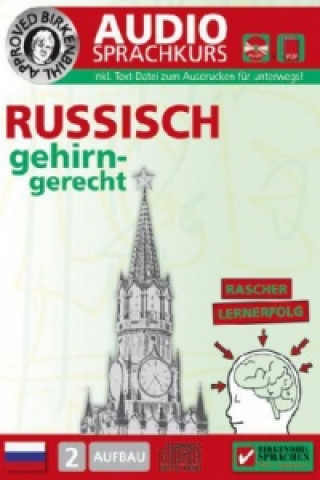 Birkenbihl Sprachen: Russisch gehirn-gerecht, 2 Aufbau, Audio-Kurs, 1 Audio-CD