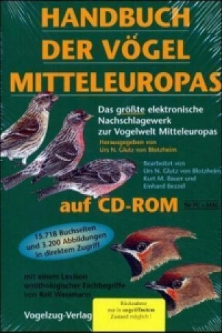 Handbuch der Vögel Mitteleuropas, 1 CD-ROM