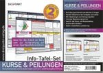 Info-Tafel-Set Kurse und Peilungen