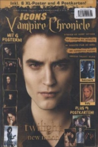 Icons Vampire Chronicle, limitiertes Bundle (2 Ausgaben): Postermag 2 + Twilight: New Moon, 2 Tle.