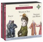 Klassiker leicht erzählt - 3er-Box: Faust, Wilhelm Tell, Nathan der Weise, Audio-CD, Audio-CD
