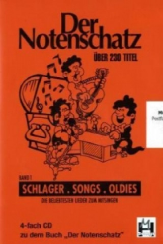 Der Notenschatz, 4 Audio-CDs