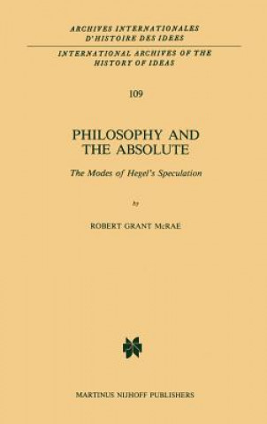 Philosophy and the Absolute