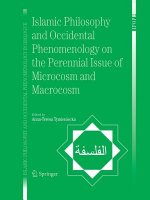 Islamic Philosophy and Occidental Phenomenology on the Perennial Issue of Microcosm and Macrocosm