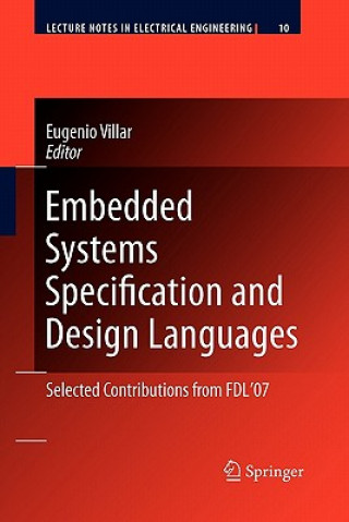 Embedded Systems Specification and Design Languages