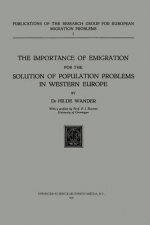 Importance of Emigration for the Solution of Population Problems in Western Europe