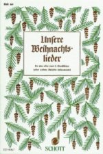 Unsere Weihnachtslieder, für 1 oder 2 C-Blockflöten