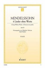 6 Lieder ohne Worte op.38, Klavier