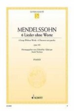 6 Lieder ohne Worte op.102, Klavier