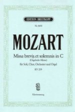 Missa brevis C-Dur KV 259, Klavierauszug