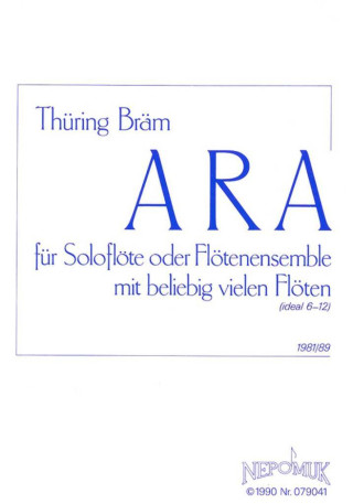Ara, für Flöte oder Flötenensemble