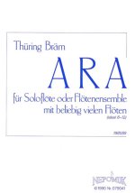 Ara, für Flöte oder Flötenensemble