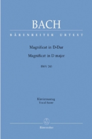 Magnificat D-Dur BWV 243, Klavierauszug