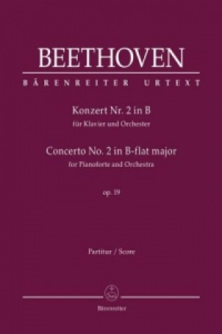 Konzert Nr. 2 in B für Klavier und Orchester op. 19, Partitur