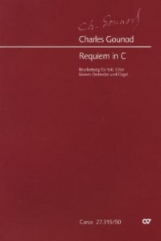 Requiem in C-Dur, Partitur