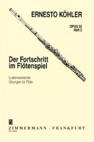 Der Fortschritt im Flötenspiel op. 33, für Flöte solo. H.2
