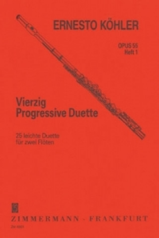Vierzig progressive Duette op. 55 für 2 Flöten. H.1