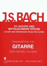24 leichte und mittelschwere Stücke für Gitarre solo