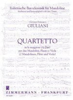 Quartett in C-Dur, für 2 Mandolinen, Flöte und Viola. Quartetto in do maggiore per due Mandolini, Flauto e Viola