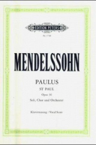 ST PAUL VOCAL SCORE IN ENGGER