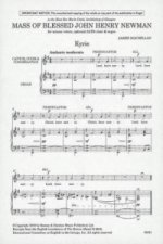 Mass of Blessed John Henry Newman, Chorpartitur
