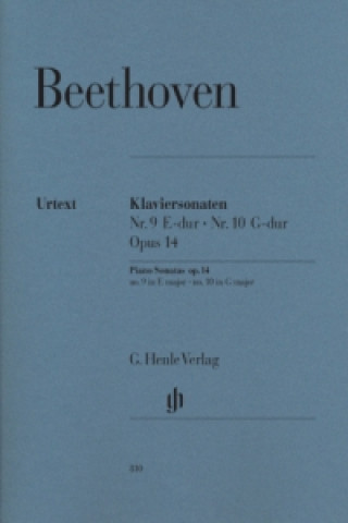 Beethoven, Ludwig van - Klaviersonaten Nr. 9 und Nr. 10 E-dur und G-dur op. 14 Nr. 1 und Nr. 2