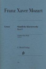 Mozart, Franz Xaver - Sämtliche Klavierwerke, Band I. Bd.1