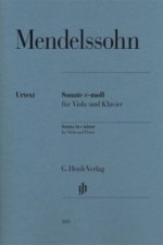 Mendelssohn Bartholdy, Felix - Violasonate c-moll