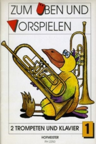 Zum Üben und Vorspielen, 2 Trompeten + Klavier. H.1