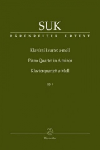 Klavierquartett a-Moll op. 1 / Klavírní kvartet a-moll op. 1, Partitur und Stimmen