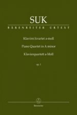 Klavierquartett a-Moll op. 1 / Klavírní kvartet a-moll op. 1, Partitur und Stimmen