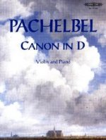 Kanon (Canon)  in D-Dur, für Violine und Klavier, Klavierpartitur u. Einzelstimme