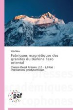 Fabriques Magnetiques Des Granites Du Burkina Faso Oriental