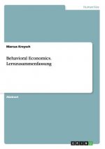 Behavioral Economics. Lernzusammenfassung