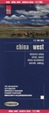 Reise Know-How Landkarte China, West. Western China. Chine, ouest. China occidental