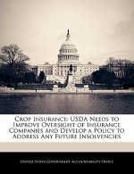 Crop Insurance: USDA Needs to Improve Oversight of Insurance Companies and Develop a Policy to Address Any Future Insolvencies
