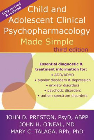 Child and Adolescent Clinical Psychopharmacology Made Simple, 3rd Edition