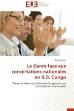 Genre Face Aux Concertations Nationales En R.D. Congo