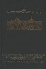 Supplications from England and Wales in the Registers of the Apostolic Penitentiary, 1410-1503