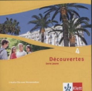 Découvertes. Série jaune (ab Klasse 6). Ausgabe ab 2012. Bd.4, 2 Audio-CDs zum Hörverstehen