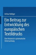 Beitrag Zur Entwicklung Des Europaischen Textildrucks