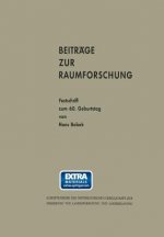 Beitrage Zur Raumforschung