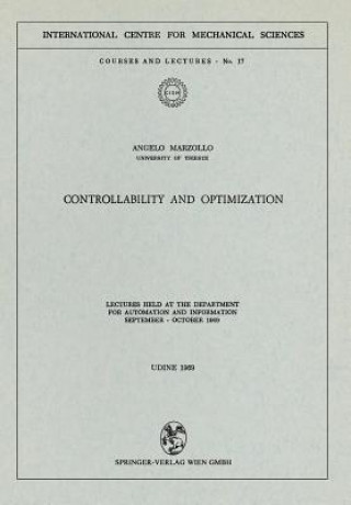 Controllability and Optimization