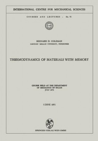 Thermodynamics of Materials with Memory