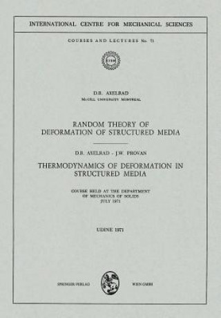 Random Theory of Deformation of Structured Media. Thermodynamics of Deformation in Structured Media