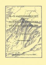 74.-75. Jahresbericht Des Sonnblick-Vereines Fur Die Jahre 1976-1977
