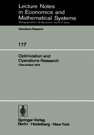 Optimization and Operations Research
