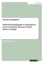 Walderlebnispadagogik in Kindergarten und Grundschule. Konzept, Inhalte, Spielevorschlage